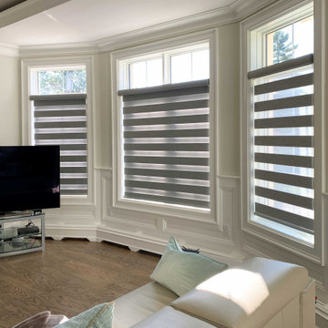 Springblinds Zebra Blackout House Project
