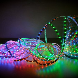 Red, Green, and Blue Flexible LED Light Strips - Lighting