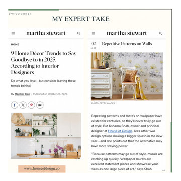 Expert Opinion featured in Martha Stewart