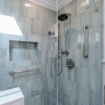 2025 - Transitional Hall Bath and Master Bath