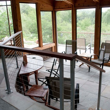 Screen porch. Blue mounds WI