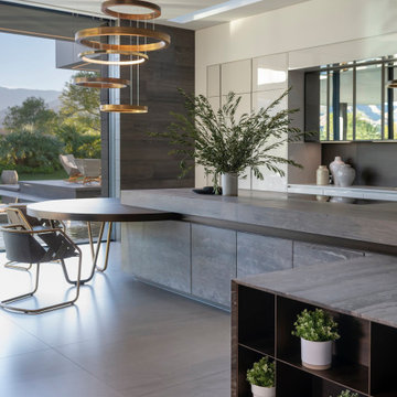 Serenity Indian Wells luxury home modern open plan kitchen