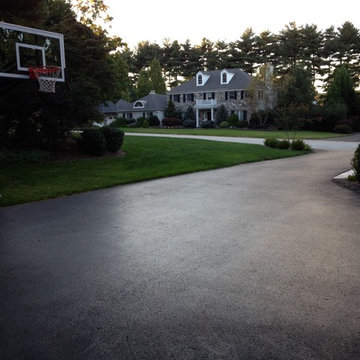 Alexander W's Pro Dunk Gold Basketball System on a 30x20 in Wayne, PA
