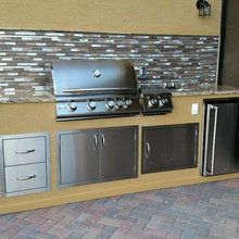 Outdoor Kitchen Island