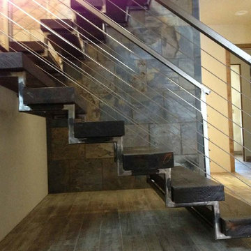 Tahoe custom staircase