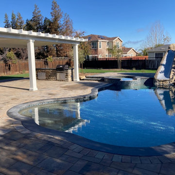 Sprawling Swimming Yard