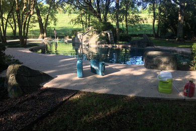 River Ridge lagoon pool renovation