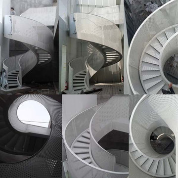 Creative World five-star boutique hotel spiral staircase