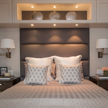 Master bedroom with storage