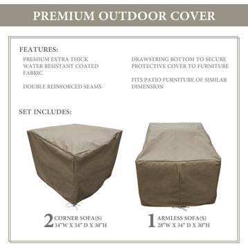 Protective Cover Set, Beige