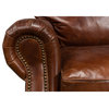 Papa's Chair Comfortable Leather Club Chair