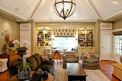 Eclectic family room photo in Atlanta