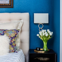 Eclectic bedroom