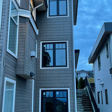 Siding Installation - James Hardie Shakes & Shingles in Timber Bark