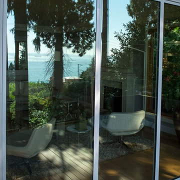Contemporary West Vancouver Residential, Entry and Deck Renovation