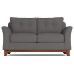 Apt2B - Apt2B Marco Apartment Size Sofa, Chromium, 60"x37"x32" - Make yourself comfortable on the Marco Apartment Size Sofa. Button-tufted back cushions and a solid wood base give it a sleek, sophisticated, and modern look!