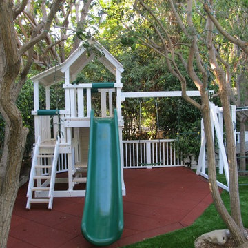 Rubber Tiles For Swing Set Structures