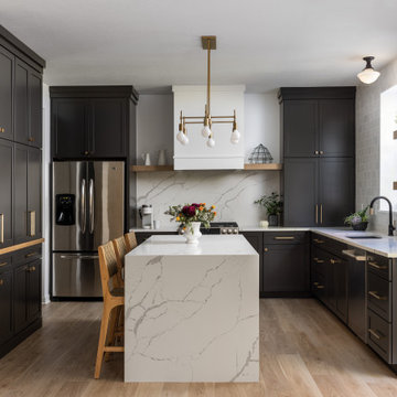 Finding Balance with Wood and Paint - Kitchen Remodel