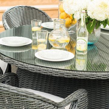 Westmount 60x60x30 round dining set - Brad's house