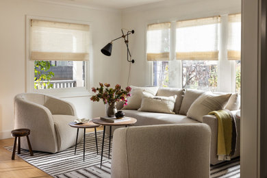 Living room - transitional living room idea in San Francisco