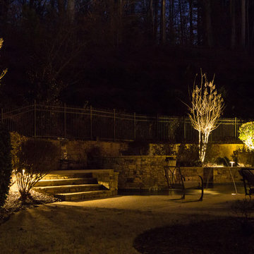 Alpharetta, GA House and Backyard Lighting Project