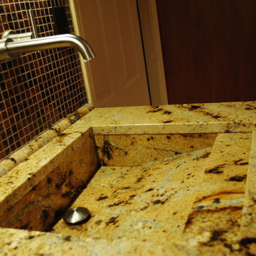 Granite sink- beverage area