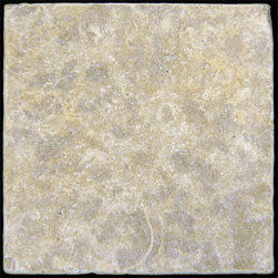 Pietra Naturale 4"x4" Dore Royale tumbled marble - Tile