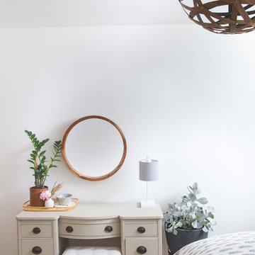 Beachy Bohemian California Teen Bedroom