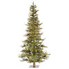 Vickerman Ashland Fir Tree With Pine Cones, 5', Clear Lights