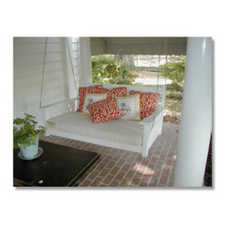 Chippendale Style Swing Bed - Patio Furniture And Outdoor Furniture