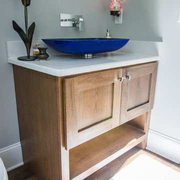 Calacatta Gold Quartz Vanity
