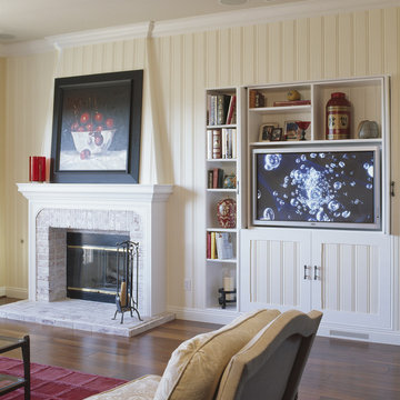 New Family Room Fireplace Wall