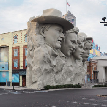 Mount Rushmore @ Hollywood Wax Museum