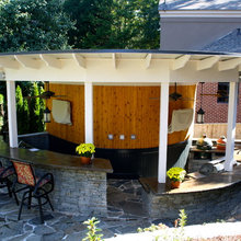 Backyard bar
