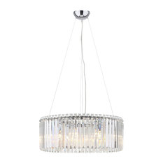 Holland Crystal Drum Chandelier