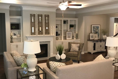 Example of a living room design in Other