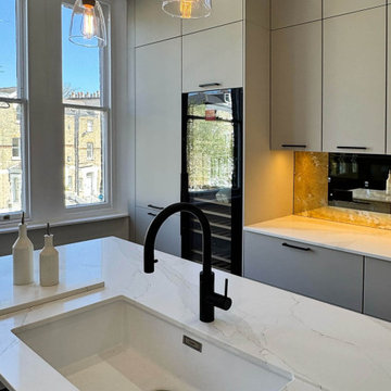 Handleless Kitchen in Primrose Hill