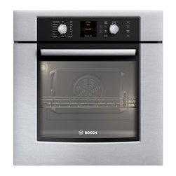 Bosch 27" 500 Series Single Wall Oven With Convection, Stainless | HBN5450UC - Ovens