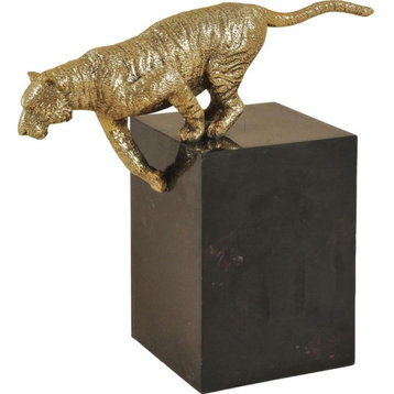 Brass Tiger Figurine