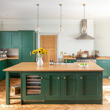 Open Plan Country Kitchen