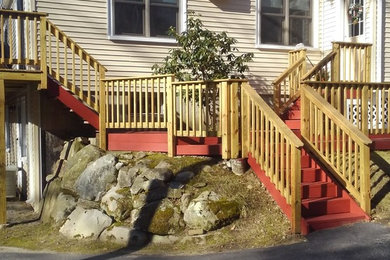 Elegant deck photo in Providence