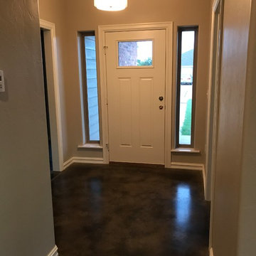 Corner lot spec home
