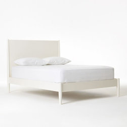 Mid-Century Bed - White - Products