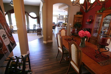 Family room - traditional family room idea in Other