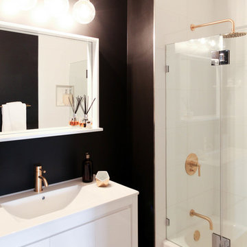 My Houzz: Modern Minimalistic & Globally Inspired Chicago High Rise