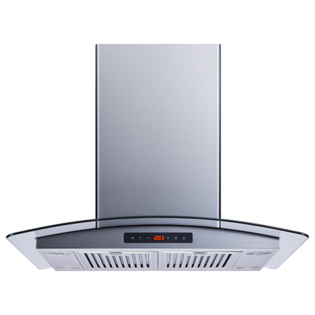 Winflo Convertible Island Range Hood, 439 CFM, 30"