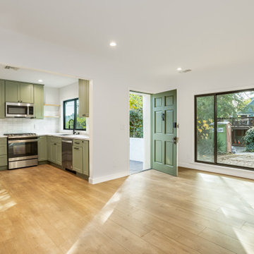 A rental Bungalow reconfiguration and remodel in Silverlake