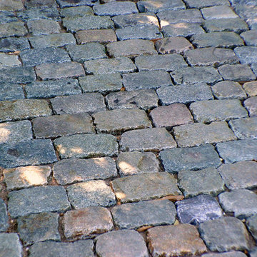 Reclaimed antique cobblestone 5" x 8" with 5"x5", Scottsdale AZ