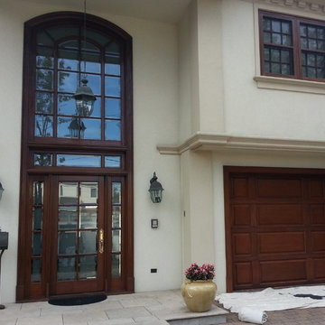 Front Door Restaining