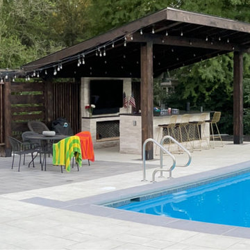 Gorgeous Outdoor Kitchen Indianapolis